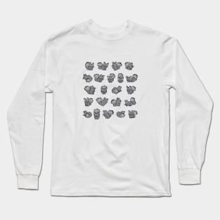 All Chinchilla No Filla Long Sleeve T-Shirt